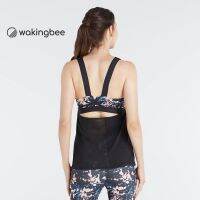 Wakingbee Flexy Bratop (Twilight) สปอร์ตบราพร้อมเสื้อคลุม ออกกำลังกาย ทรงสวย ใส่สบาย ji-1TH