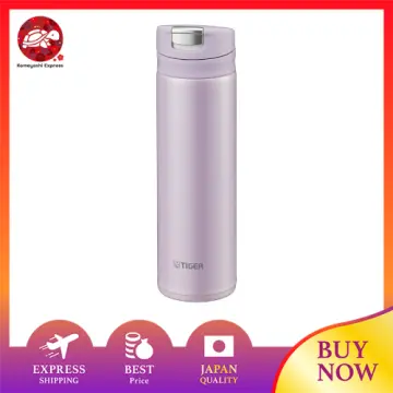 Tiger Thermos Water Bottle One Touch Mug Bottle 6 Hours Warm and Cold 200ml at Home Tumbler Available Fresh Pink MMX-A022PA