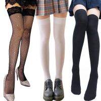 【Sock shop】หญิงสาวขาสูงกว่าเข่าถุงเท้าเซ็กซี่ลูกไม้ Fishnet ถุงน่องร้านขายชุดชั้นแข็งแฟชั่นที่มีคุณภาพสูง S Tay Ups ถุงน่อง