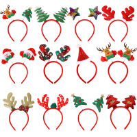 Baby Headband Elf Ears Kids Antlers Hair Accessories Noel Diadem Christmas Santa Headbands