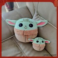 SHIWEI732880294 น่ารัก ของเล่นเด็ก Squishmallow Baby Yoda Plush Pillow Star Wars ตุ๊กตา The Mandalorian