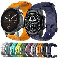 2สายนาฬิกาสำหรับ Ticwatch Pro 3 Ultra Gps/lte ซิลิโคน Rue สำหรับ Ticwatch GTW GTX E3 E2 GTH2 S2สายนาฬิกาข้อมือแบบนุ่ม