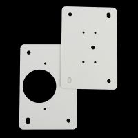 Furniture Cabinet Door Hinge Repair Plate Stainless Steel And Plastic Door Panel Connection Repair Plate Hardware Accessories Door Hardware Locks