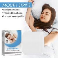 60pcs Sleeping Stop Snoring Stickers Sleep Mouth Closure Snoring Relief Tape for Men Women Adults and Kids S6-TOP1A-TH