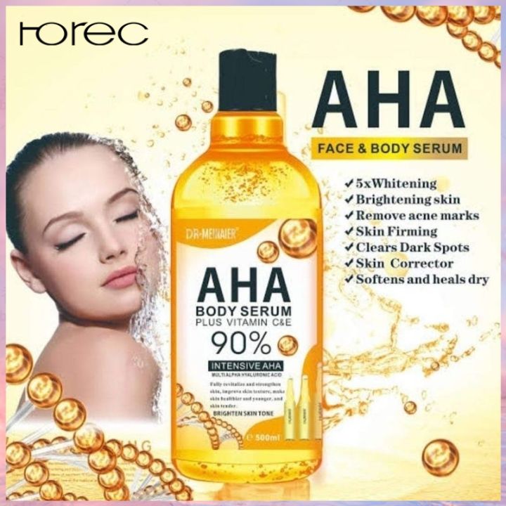 horec-aha-vitamin-c-arbutin-hyaluronic-acid-amp-nicotinamide-serum-whitening-เซรั่มทาตัว-เร่งผิวขาว-ผลัดเซลล์ผิว-500ml