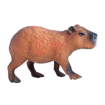 Capybara Figures Sculpture Playset Animals for Table Children Birthday Kids