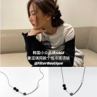 [COD] sage ins niche design Jiang Seulqi same necklace female personality cold hip-hop collarbone chain