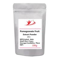 20:1 Pomegranate Fruit Extract Powder, Help Improve Brain Function, Anti-Aging, Moisturizing, Free Shipping