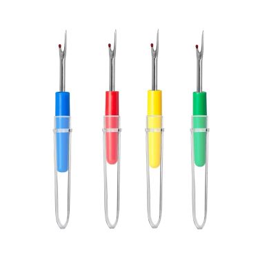 5Pcs Plastic Handle Thread Cutter Seam Ripper Unpicker Sewing Diy Color
