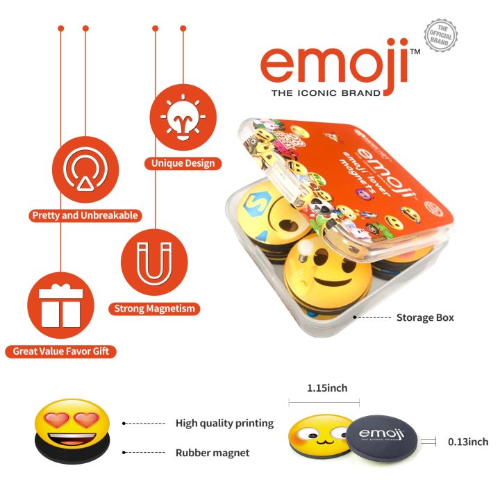 morcart-5pcs-set-smiley-expression-cute-fridge-magnet-set-creative-refrigerator-magnets-stickers-strong-magnetic-office-stickers