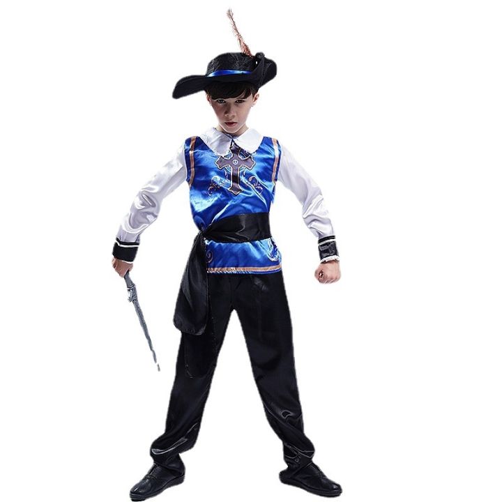 cod-cross-border-cosplay-costume-performance-stage-little-boy-musketeer