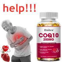 Coenzyme Q10 200 mg - Coenzyme Q10 200 mg (60/120 capsules) healthy heart, blood vessels