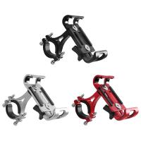 Metal Bicycle Phone Holder Universal Bike Motorcycle Handlebar Clip Stand Mount Cell Phone Holder Bracket for iPhone 14 Pro Max