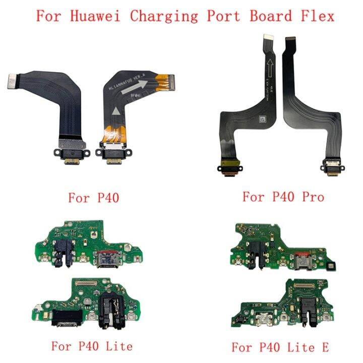 แท่นชาร์จ-usb-ดั้งเดิมขั้วต่อพอร์ตชิ้นส่วนบอร์ดสายยืดหยุ่นสําหรับ-huawei-p40-p40-pro-p40-lite-p40-lite-usb-pcb-board