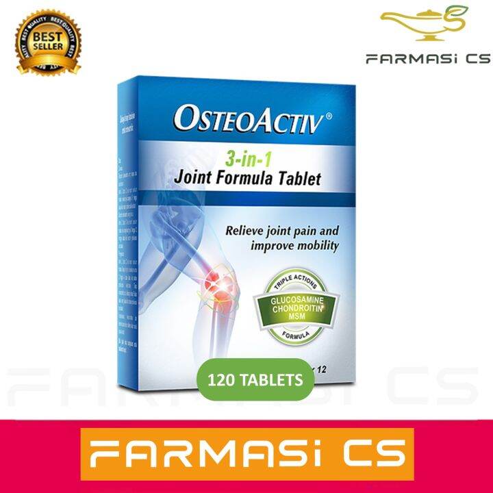 Osteoactiv 3in1 Joint Formula Tablet 120 Tablets EXP06/2025