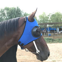 New Horse Harness Supplies Horse Cover Windproof Eye Speed Racing Eye With Mesh Anti Trachoma Set Horse Head Cove