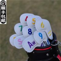 Korean version of color universal golf club cover club head cover wooden iron cover ball head cap protective cover extended new J.LINDEBERG DESCENTE PEARLY GATES ANEW FootJoyˉ MALBON Uniqlo