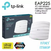 TP-Link EAP225 V4 Access Point (AC1350 Wireless MU-MIMO Gigabit Ceiling Mount Access Point)