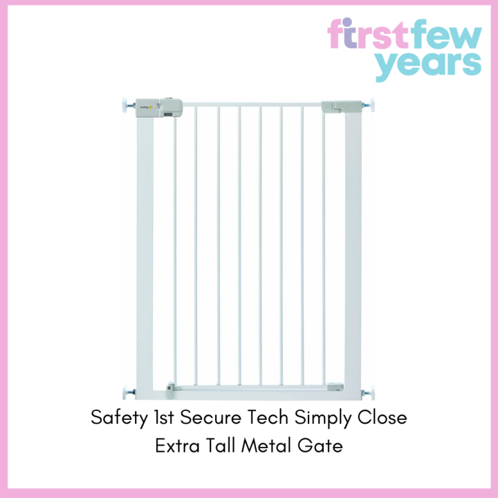 Safety 1st Secure Tech Simply Close Extra Tall Metal Gate Lazada