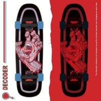 สเก็ตบอร์ด SANTA CRUZ DECODER HAND SHAPED CRUISER COMPLETE Skateboard 9.51 X 32.26 ของแท้ พร้อมส่ง ราคาพิเศษ