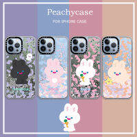 เคสโทรศัพท์ทรายเหลวกากเพชรกระต่ายน่ารักใช้ได้กับ iPhone 14 13 12 Pro Max 11 14Plus ฝาหลังกันกระแทกเคสมือถือมีรูขนาดใหญ่