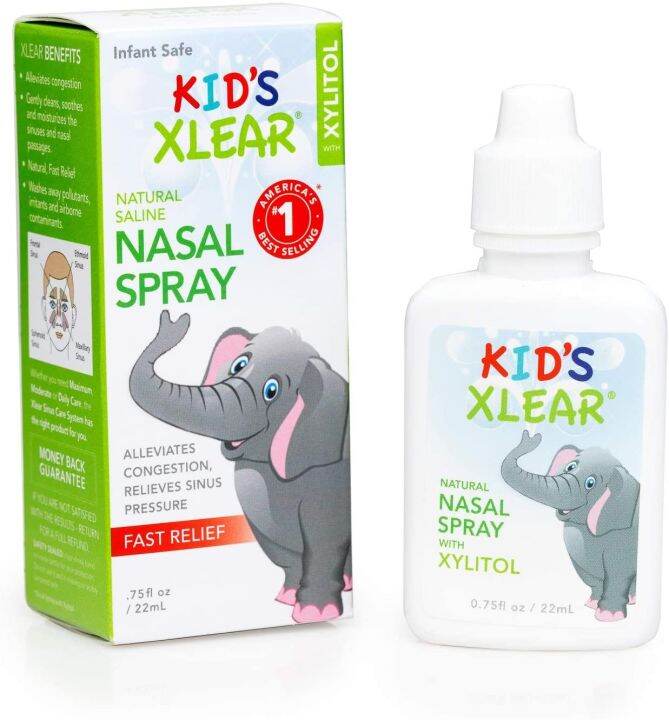 [PREORDER] XLEAR KID'S XLEAR SALINE NASAL SPRAY 22 ML INFANT SAFE
