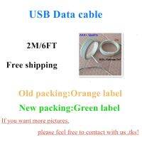 50pcs/lot 2M 6FT USB Data Cable charger usb With Aluminum Foil Charging Cable For i11 pro XR X 6s 7 8 Plus 5S XS Data Sync Cable