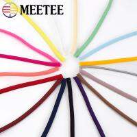 【YF】♧♛  Meetee 5M 3mm/5mm Polyamide Rope Core Elastic Band for Ear Shoes Decoration Accessories