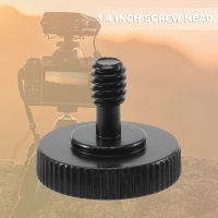 Thumb Screw Camera Quick Release 1/4 inch Thumbscrew L Bracket Screw Mount Adapter Bottom 1/4 inch-20 Female Thread (Pack of 2)