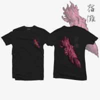 แฟชั่น เสื้ออนิเมะ Jujutsu Kaisen - Sukuna Finger ผ้าฝ้ายแฟชั่นอะนิเมะเสื้อยืดแขนสั้นอะนิเมะสุดฮอตล่าสุด เสื้อผ้า