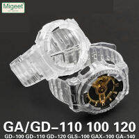 Migeet สายเคสยางทีพียู GA-120 G-SHOCK GA-100สำหรับผู้ชาย,สายนาฬิกานาฬิกาข้อมือวัดอัตราการเต้นหัวใจกีฬาสายรัดข้อมือ GD-100 GD-110 GD-120 GLS-100 GAX-100 GA-140