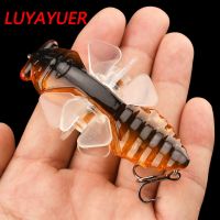 【DT】hot！ Cicada Hard Spinning Fishing Bait 7.5cm/14g Propeller Treble Freshwater Saltwater Lures