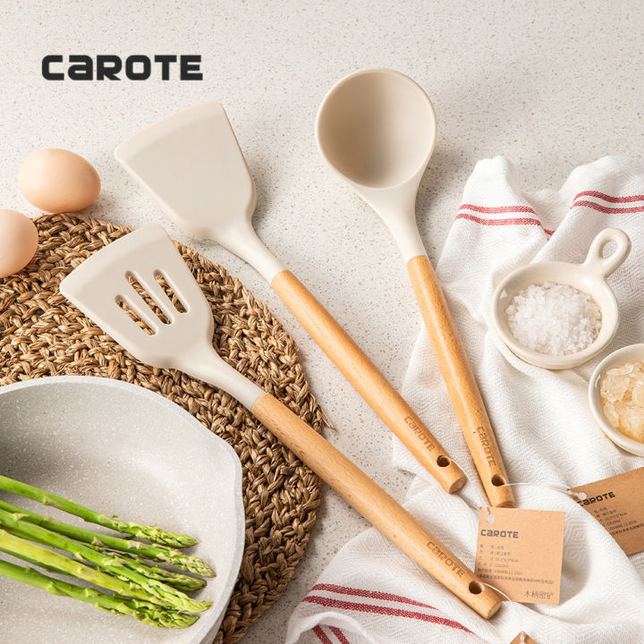Carote Cosy Collection Silicone Utensils Turner/Slotted Turner