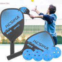 ARETAEUS Poplar Pickleballs 4ชุดไม้แร็คเก็ตไม้พิคเกิลบอลไม่ลื่นถุงไม้แร็กเก็ตไม้พายดองผู้หญิงผู้ชาย