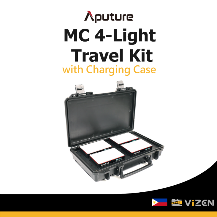 Aputure MC 4Light Travel Kit with Charging Case Lazada PH