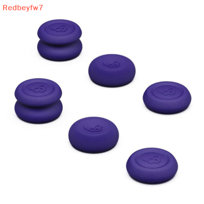 Re 6pcs Thumb Stick Grip ฝาครอบสำหรับ Steam Deck FPS/TPS ไก่กินสิ่งประดิษฐ์ซิลิโคนไม่ลื่นอุปกรณ์ thumbstick