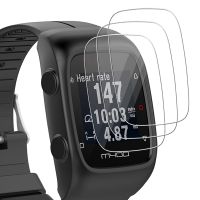 (3pcs) For Polar M430 M400 Smart Watch 2.5D Tempered Glass Screen Protector Protective Film Anti Scratch HD Clear Wires  Leads Adapters