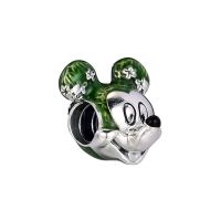 【✲High Quality✲】 x15d7e Diy เหมาะสำหรับกำไลข้อมือ Pandora เครื่องรางลูกปัด Topiary เมาส์100% 925เงินสเตอร์ลิง-เครื่องประดับ