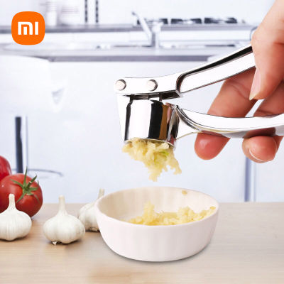 Xiaomi เลียนแบบสแตนเลสกระเทียมกด Crusher ครัวทำอาหารผักขิง Squeezer เครื่องมืออุปกรณ์ครัว