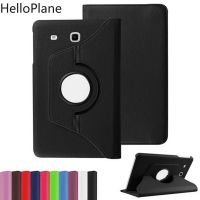 For Samsung Galaxy Tab E 8.0 inch T375 T377 SM-T375 SM-T377 TabE Tablet Case 360 Rotating Bracket Flip Fold Stand Leather Cover