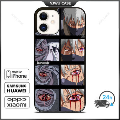 Kakashi And Obito Collab Phone Case for iPhone 14 Pro Max / iPhone 13 Pro Max / iPhone 12 Pro Max / XS Max / Samsung Galaxy Note 10 Plus / S22 Ultra / S21 Plus Anti-fall Protective Case Cover