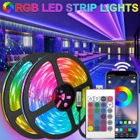 5V Usb 5050 Rgb ไฟรีโมทคอนโทรล Led บลูทูธสำหรับเด็กที่มีสีสันเข้าไปในห้อง1M-30M นำไฟด้านหลังทีวีสายเล็ก