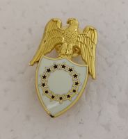 tomwang2012.US ARMY AIDE TO VICE PRESIDENT OF THE UNITED STATES HALLMARKED COLLAR INSIGNIA BADGE PIN