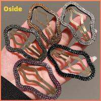 OSIDE 3/5PCS เรซิน คลิปกลวงรูปก้อนเมฆ โลหะสำหรับตกแต่ง แบบพกพาได้ เครื่องประดับผมวินเทจ น่ารักน่ารักๆ คลิปผมด้านข้าง สาวๆ