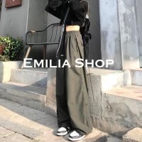 COD EMILIA SHOP กางเกงขายาว กางเกงเอวสูง กางเกงขายาวผู้หญิง 2022 ใหม่ ES020911