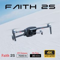 มาใหม่ล่าสุด Cfly Faith 2S 3-Axis Gimbal มืออาชีพ4K กล้อง HD GPS 7KM FPV 35นาทีโดรนอาร์ซีการบิน Quadcopter MAX2 SG906