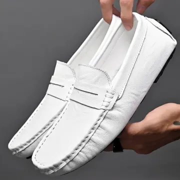 White leather shoes on sale formal