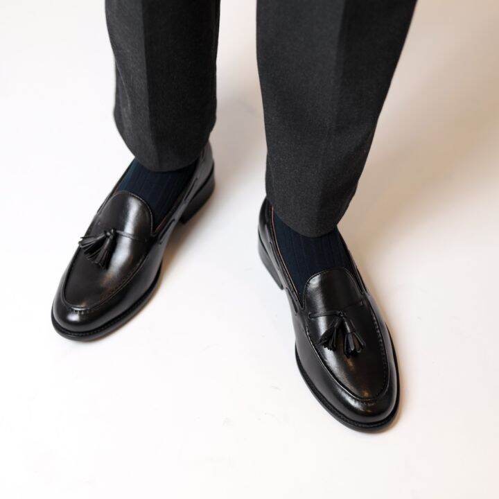 mars-peoples-new-tassel-loafers-3-5cm-สี-black-ดำ