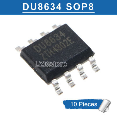 10ชิ้น DU8634 SOP-8 DU8634Z ชิป SOP8 SMD SCR PWM IC ของแท้ใหม่