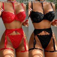 【CW】❦☂✖  Set Hot Ladies And G-strings Garter Sexsuit Erotic Costume